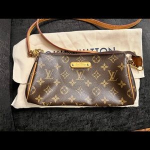 Authentic Louis Vuitton Eva monogram crossbody in very good condition